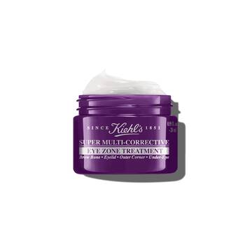 Foto på oppen burk av Kiehl's Super Multi-Corrective Eye Zone Treatment