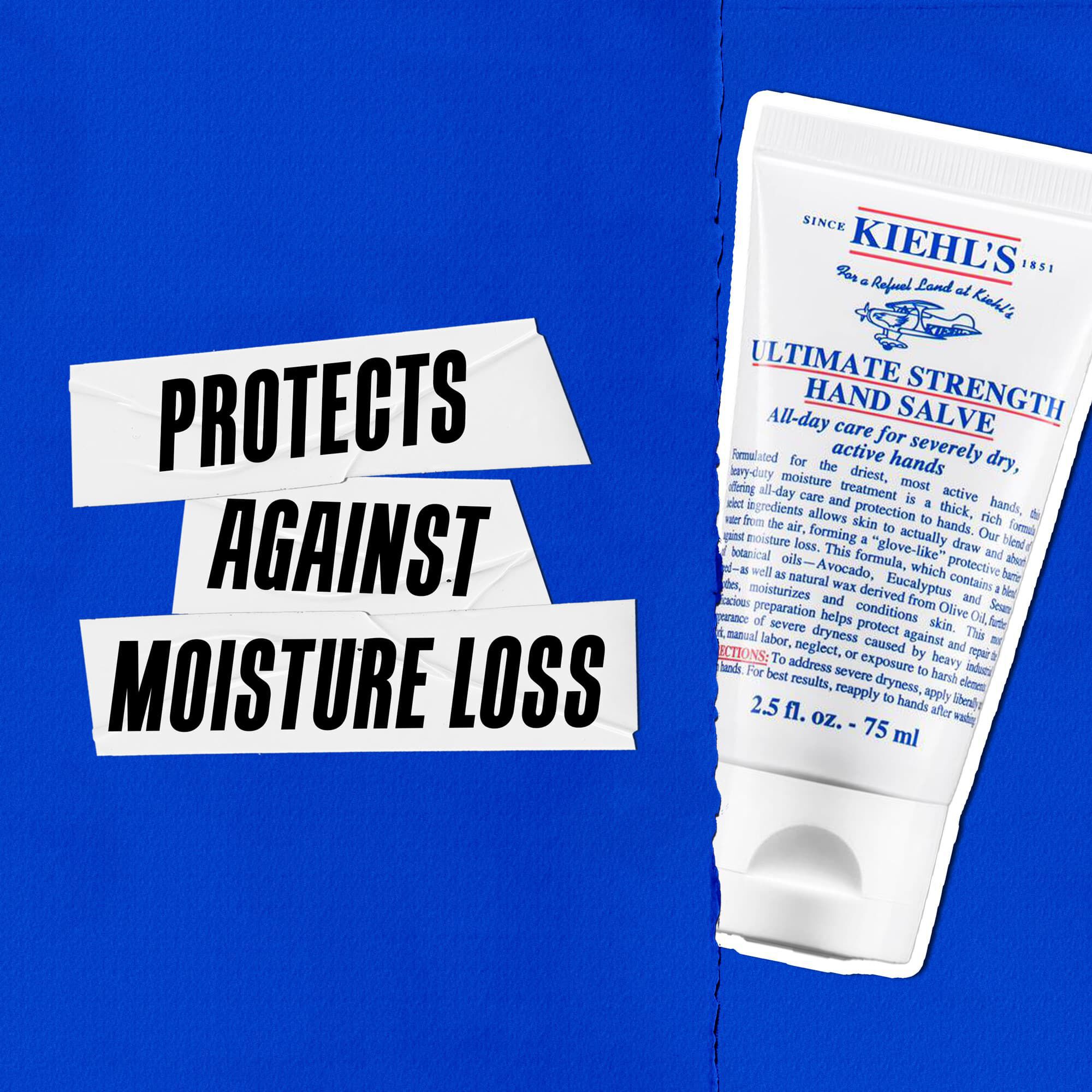 Kiehl's Ultimate Strength Hand Salve skyddar mot fuktforlust