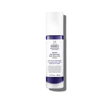 Flaska med Kiehl's Retinol Skin Renewing Daily Microdose