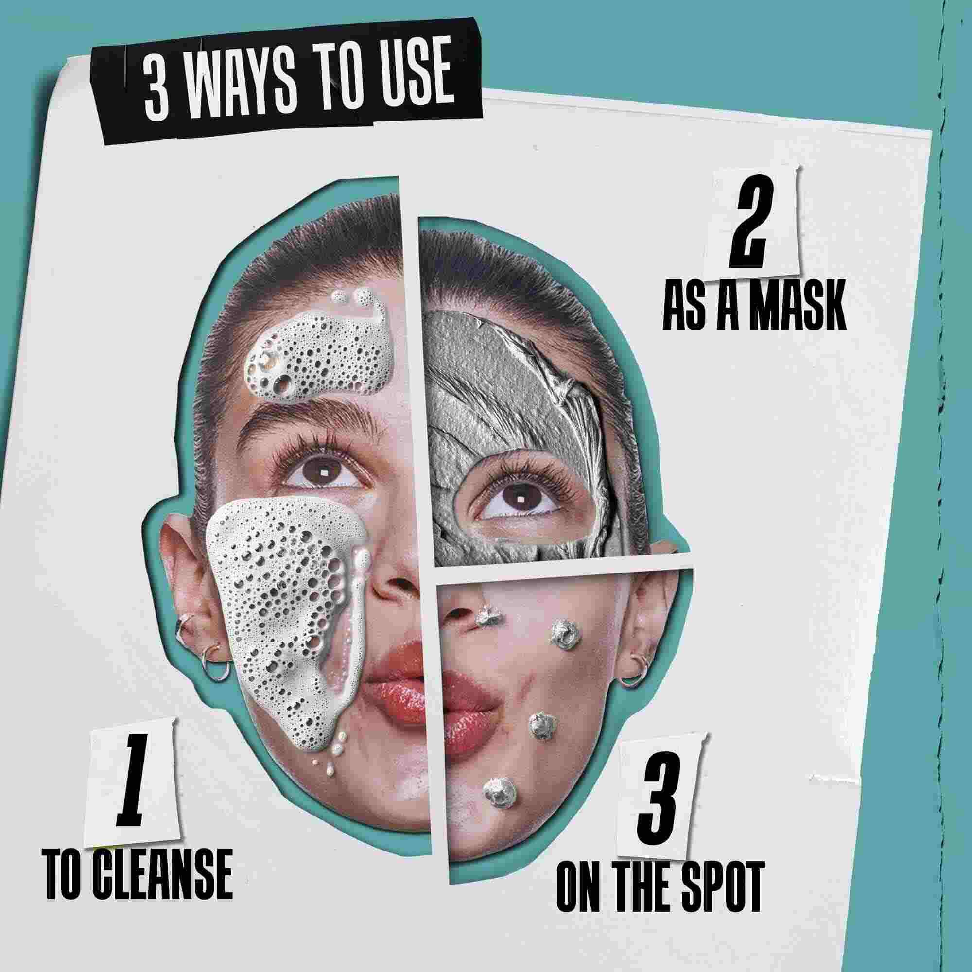  3 ways to use Gently Effective Blemish-Treating Cleansing Paste​