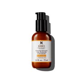 En 75 ml flaska med Kiehl's Powerful-Strength Line-Reducing Concentrate mot en vit bakgrund.