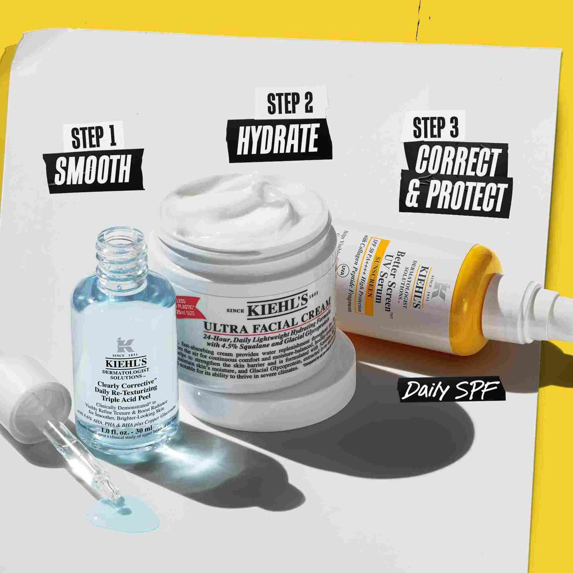 Better Screen UV Serum tre-stegs rutin