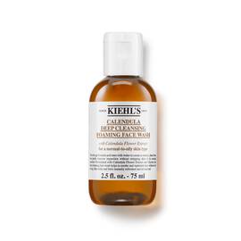 Flaska med Kiehl's Calendula Deep Cleaning Foaming Face Wash