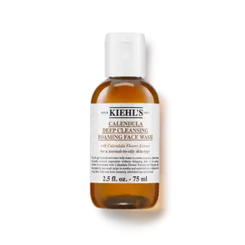 Flaska med Kiehl's Calendula Deep Cleaning Foaming Face Wash