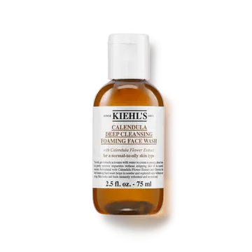 Flaska med Kiehl's Calendula Deep Cleaning Foaming Face Wash