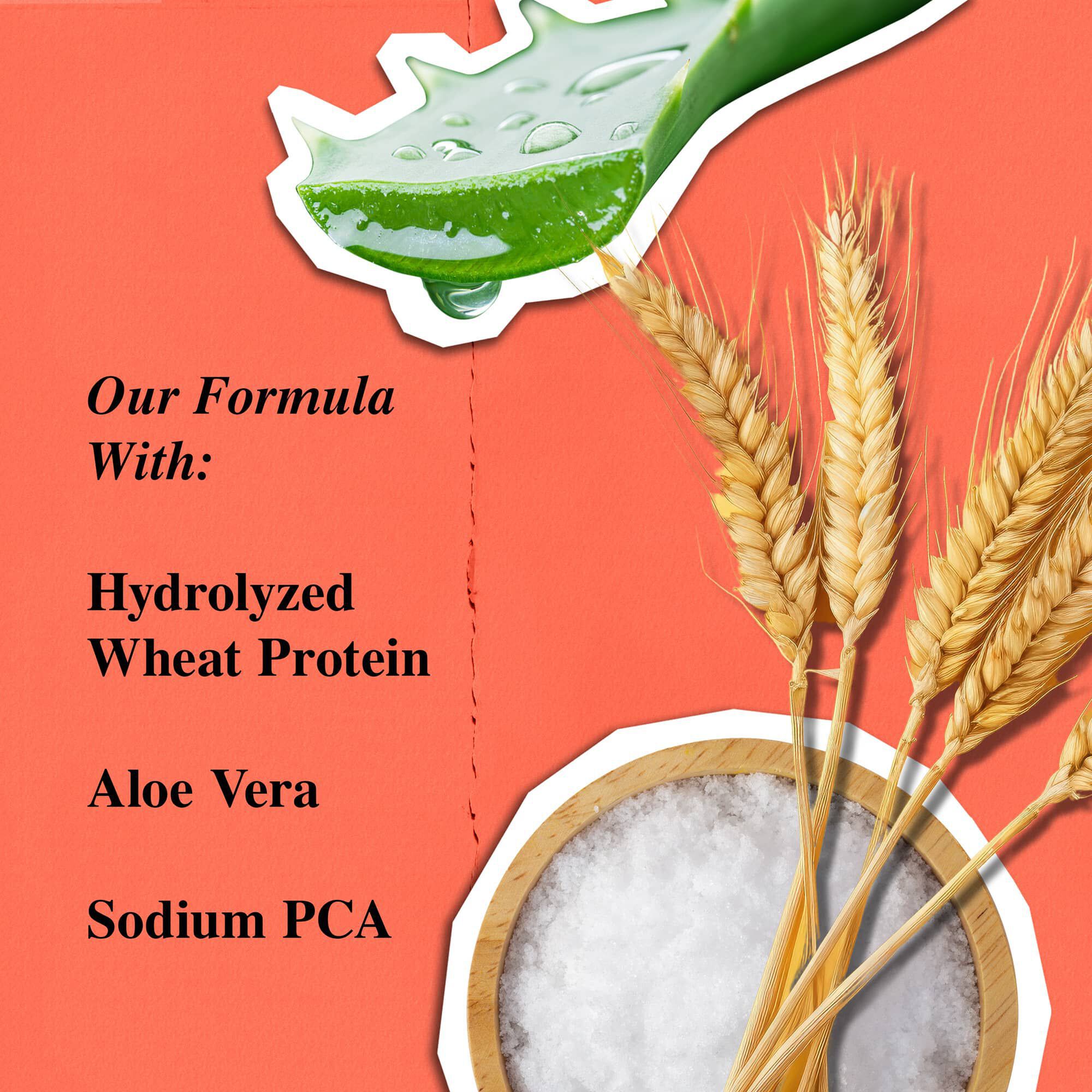 Ingredienser i Kiehl's Grapefruit Liquid Body Cleanser – hydrolyserat veteserum, aloe vera, Sodium PCA