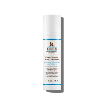 Flaska med Kiehl's Hydro Plumping Serum Concentrate