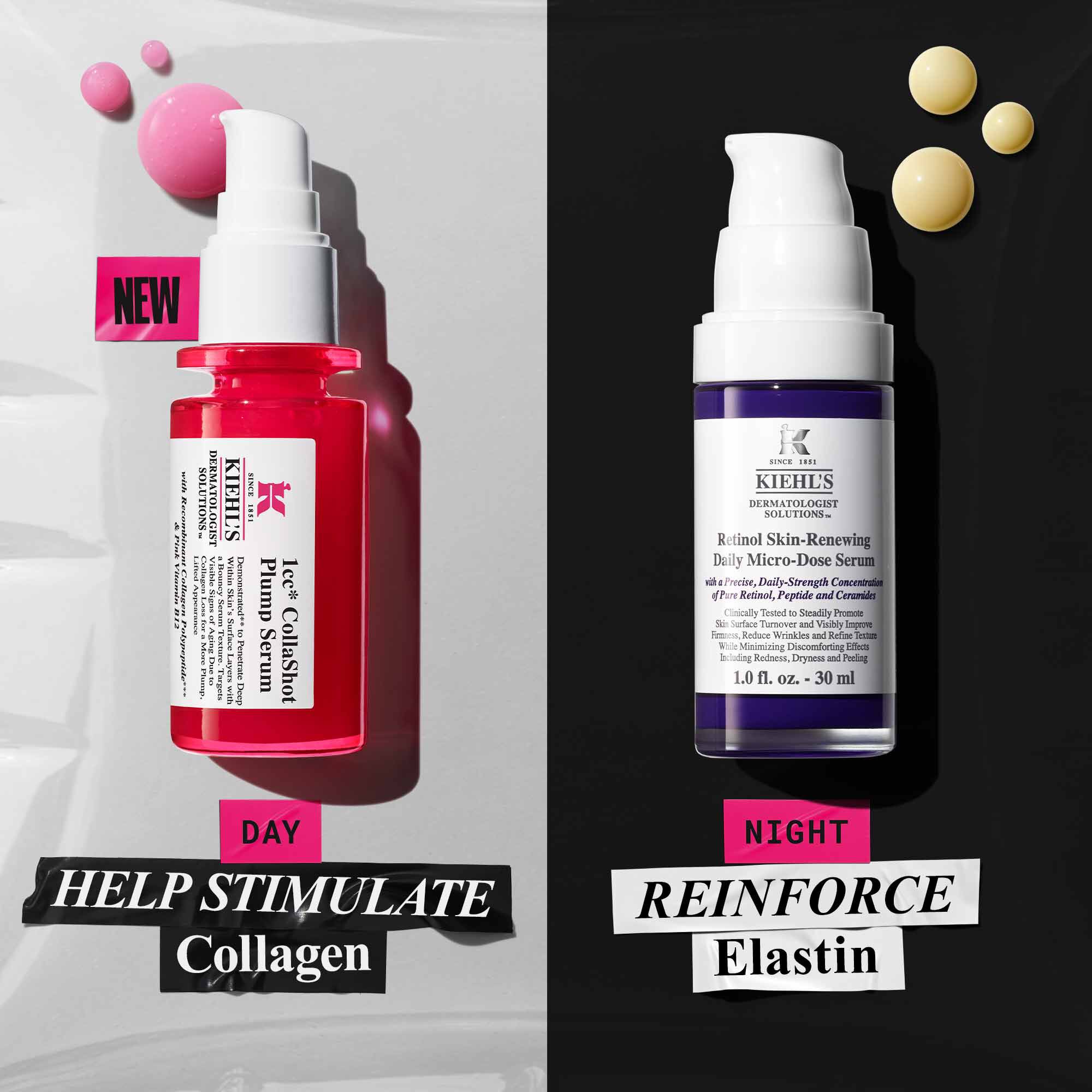 1cc* CollaShot Plump Serum, Collagen Face Serum for lyft, fylligare hud